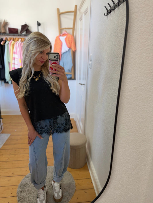 T-shirt „lace with shirt“